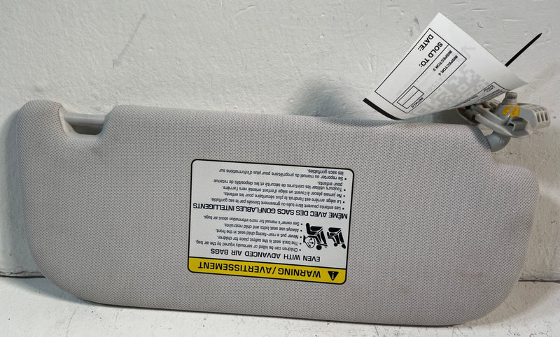 Load image into Gallery viewer, 2022 - 2024 HYUNDAI IONIQ 5 FRONT LEFT SIDE SUN VISOR SUNVISOR GRAY # 107243
