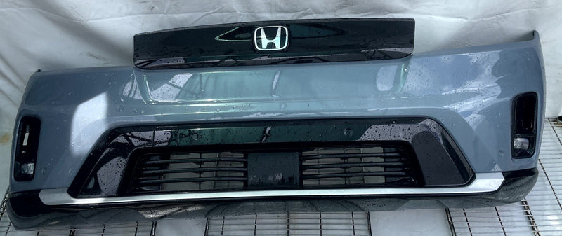 Load image into Gallery viewer, HONDA PROLOGUE FRONT BUMPER COVER ASSY W/ PARK AIDS GRAY (WA138P) 24-26 # 114318

