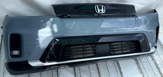 HONDA PROLOGUE FRONT BUMPER COVER ASSY W/ PARK AIDS GRAY (WA138P) 24-26