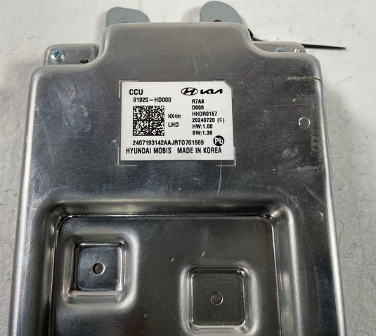 2025 HYUNDAI TUCSON CENTRAL COMMUNICATION CONTROL MODULE UNIT 91920HD000