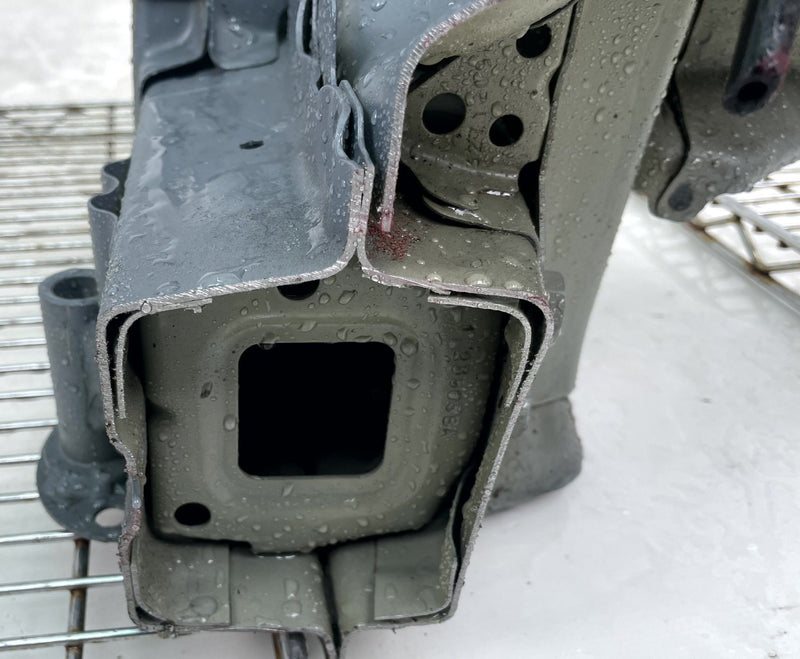 Load image into Gallery viewer, HONDA PROLOGUE FRONT RADIATOR SUPPORT FRAME HORN STRUCTURE CUT 24-26 # 114324
