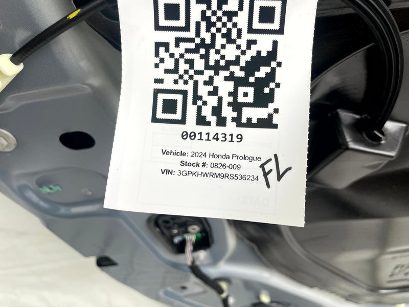 Load image into Gallery viewer, HONDA PROLOGUE FRONT LEFT DOOR SHELL ASSEMBLY GRAY (WA138P) 24-26 # 114319
