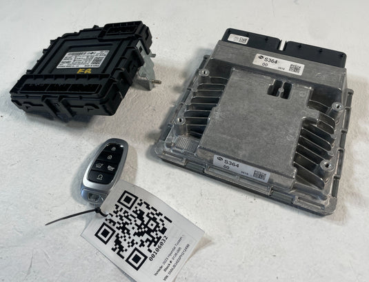 2022-2023 HYUNDAI TUCSON ENGINE & BODY CONTROL MODULE ECM BCM W/ KEY FOB