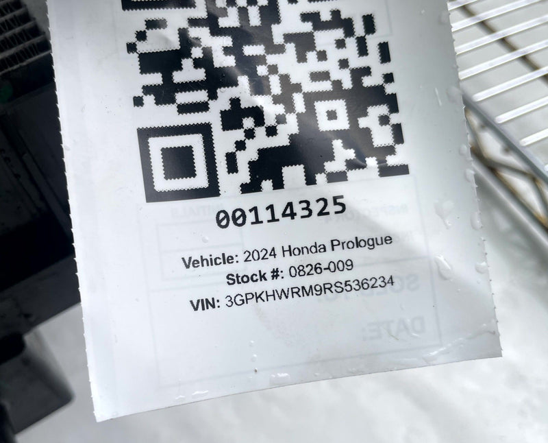 Load image into Gallery viewer, HONDA PROLOGUE RADIATOR CONDENSER ELECTRIC COOLING FAN MOTOR ASSY 24-26 # 114325
