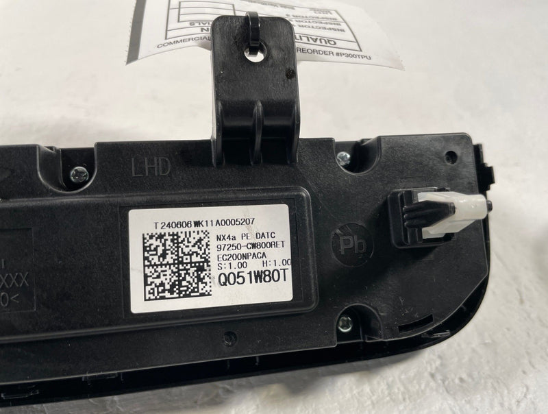 Load image into Gallery viewer, 2025 HYUNDAI TUCSON AC HEATER CLIMATE CONTROL SWITCH PANEL 2.5L # 108750

