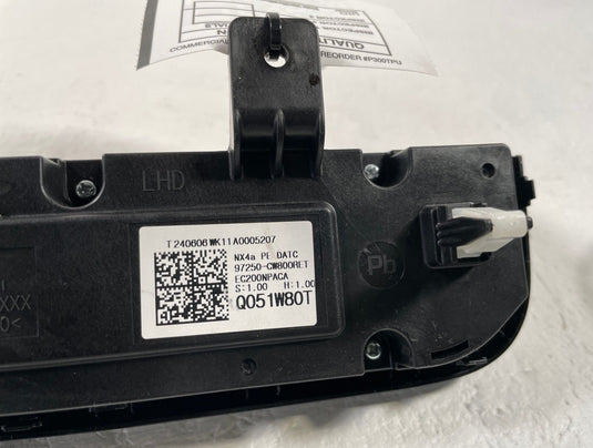 2025 HYUNDAI TUCSON AC HEATER CLIMATE CONTROL SWITCH PANEL 2.5L
