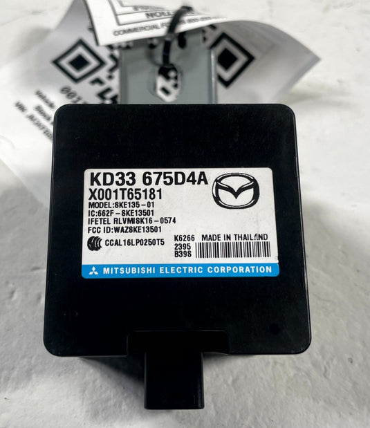 2013 - 2025 MAZDA CX-5 KEYLESS ENTRY RECEIVER CONTROL MODULE KD33675D4A