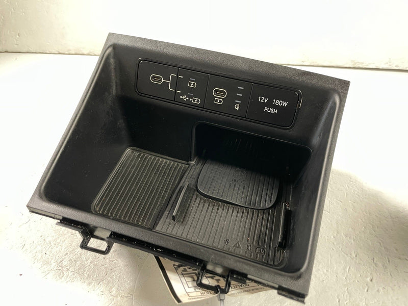 Load image into Gallery viewer, 2025 HYUNDAI TUCSON FRONT CENTER CONSOLE FLOOR STORAGE COMPARTMENT TRAY # 108754
