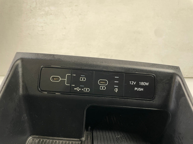 Load image into Gallery viewer, 2025 HYUNDAI TUCSON FRONT CENTER CONSOLE FLOOR STORAGE COMPARTMENT TRAY # 108754
