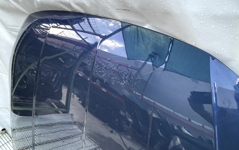 Load image into Gallery viewer, HYUNDAI TUCSON FRONT HOOD BONNET SHELL W/ INSULATION PAD BLUE TB2 25-26 # 112052
