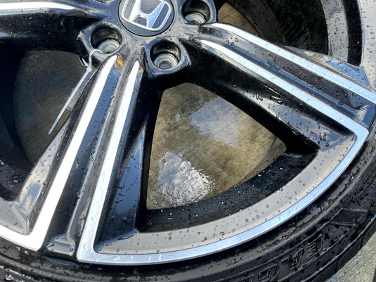 HONDA ACCORD HYBRID SPORT 19x8-1/2 5 SPOKE ALLOY WHEEL RIM W/TIRE 23-25