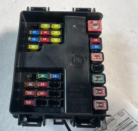 2022-2025 HYUNDAI TUCSON ENGINE FUSE RELAY JUNCTION BLOCK BOX MODULE UNIT 107349