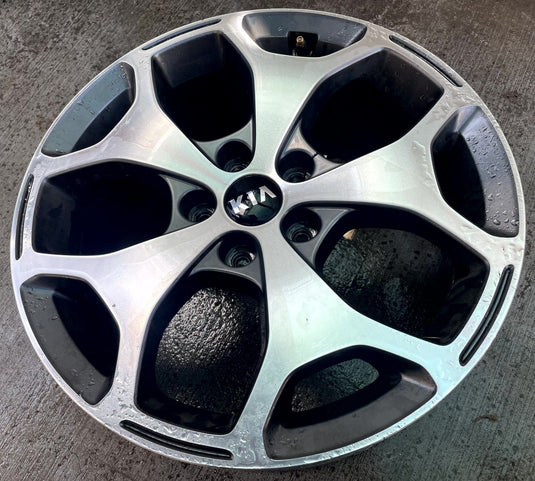 2020-2022 KIA TELLURIDE EX WHEEL RIM 18" 18X7.5J 49.5 W/ CAP 5 Y-SPOKE
