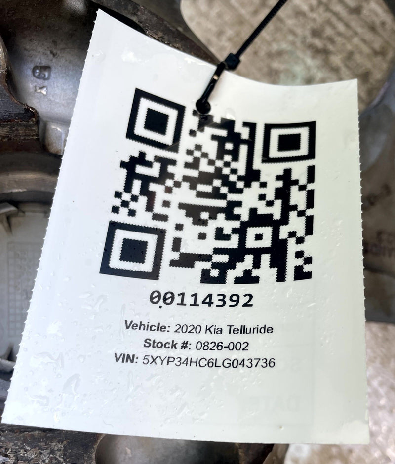 Load image into Gallery viewer, 2020-2022 KIA TELLURIDE EX WHEEL RIM 18" 18X7.5J 49.5 W/ CAP 5 Y-SPOKE # 114392
