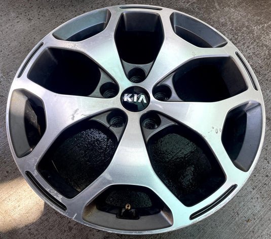 2020-2022 KIA TELLURIDE EX WHEEL RIM 18" 18X7.5J 49.5 W/ CAP 5 Y-SPOKE