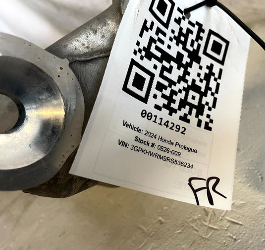 2024-2026 HONDA PROLOGUE FRONT RIGHT SIDE STEERING SPINDLE KNUCKLE & HUB