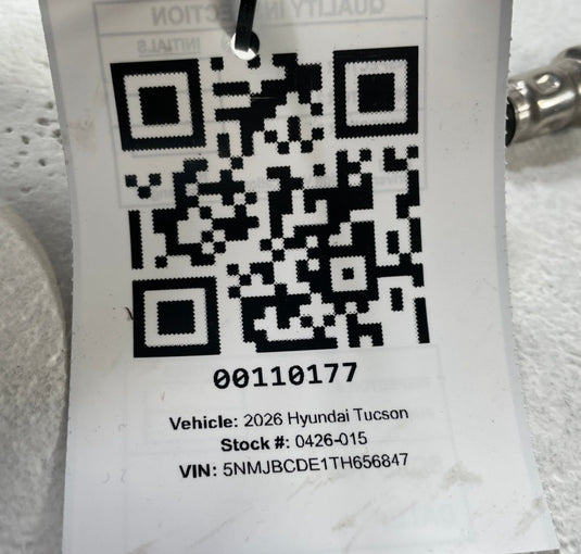 2022-26 HYUNDAI TUCSON REAR EMISSION SYSTEM LAMBDA O2 OXYGEN SENSOR 2.5L
