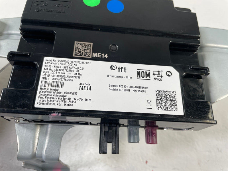 Load image into Gallery viewer, 25-26 HYUNDAI TUCSON TELEMATICS COMMUNICATION CONTROL MODULE 96510-N9140 #110166
