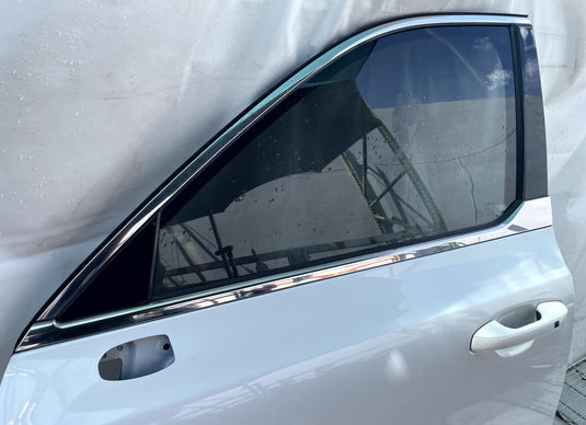 KIA TELLURIDE FRONT LEFT DRIVER SIDE DOOR ASSEMBLY WHITE (GWP) 2020-2025