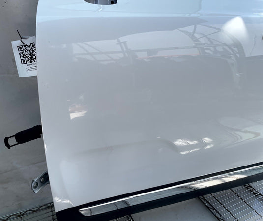 KIA TELLURIDE FRONT LEFT DRIVER SIDE DOOR ASSEMBLY WHITE (GWP) 2020-2025