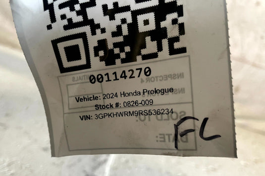 2024-2026 HONDA PROLOGUE FRONT LEFT SIDE STEERING SPINDLE KNUCKLE & HUB