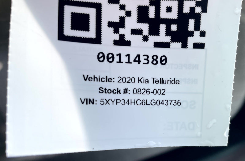 Load image into Gallery viewer, KIA TELLURIDE TRUNK LID DECK TAIL GATE HATCH ASSEMBLY WHITE (GWP) 20-25 # 114380
