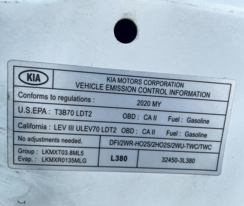 Load image into Gallery viewer, KIA TELLURIDE FRONT HOOD BONNET COVER PANEL ASSEMBLY WHITE (GWP) 20-25 # 114384

