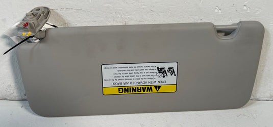 22-25 HYUNDAI TUCSON FRONT RIGHT PASSENGER SIDE SUNVISOR SUN VISOR GRAY