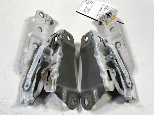 2020-2025 KIA TELLURIDE FRONT RIGHT & LEFT HOOD BONNET HINGE PAIR WHITE