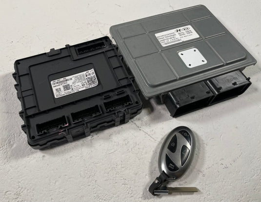 24-26 HYUNDAI SANTA FE FWD ENGINE & BODY MODULE ECM BCM W/ KEY FOB 2.5L