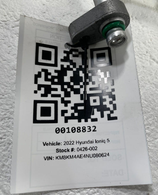 2022-2024 HYUNDAI IONIQ 5 AC AIR CONDITIONING DISCHARGE HOSE PIPE TUBE