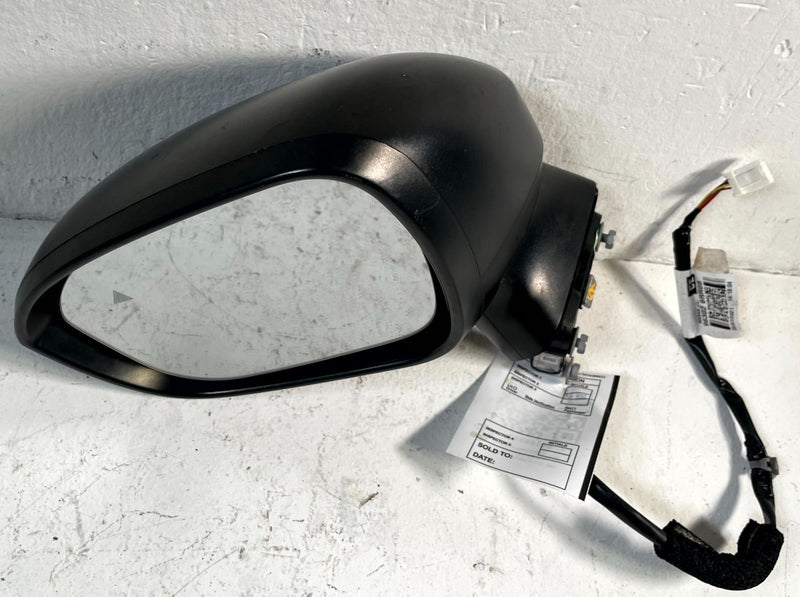 Load image into Gallery viewer, 2021-2023 NISSAN ROGUE S FRONT LEFT DRIVER SIDE VIEW DOOR MIRROR (BLACK) #106862
