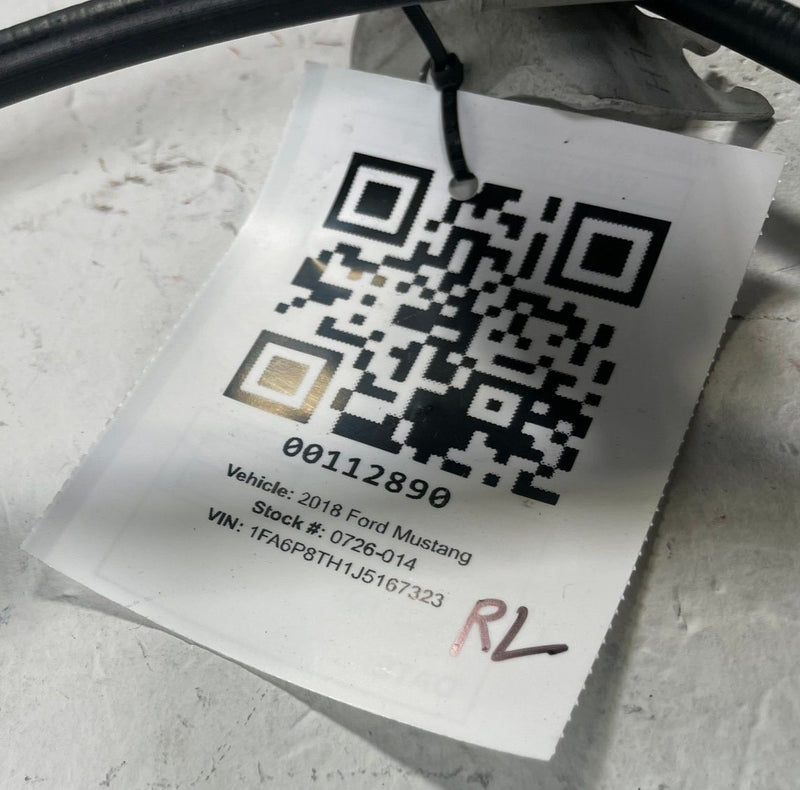 Load image into Gallery viewer, 2015 - 2023 FORD MUSTANG REAR LEFT SIDE PARK PARKING BRAKE CABLE # 112890
