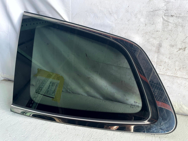 Load image into Gallery viewer, 2020-2021 KIA TELLURIDE REAR LEFT DRIVER SIDE QUARTER WINDOW GLASS # 114356
