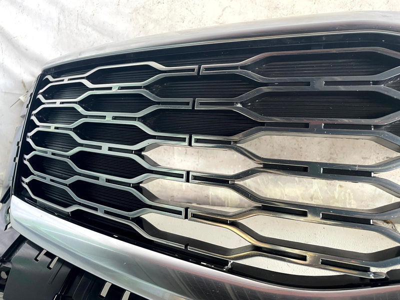 Load image into Gallery viewer, 2020 - 2022 KIA TELLURIDE FRONT UPPER GRILL PANEL CHROME 86350-S9100 # 114377
