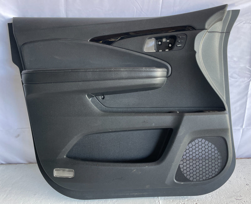 Load image into Gallery viewer, 2016 - 2025 HONDA PASSPORT PILOT FRONT LEFT DRIVER DOOR TRIM PANEL BLACK #105244
