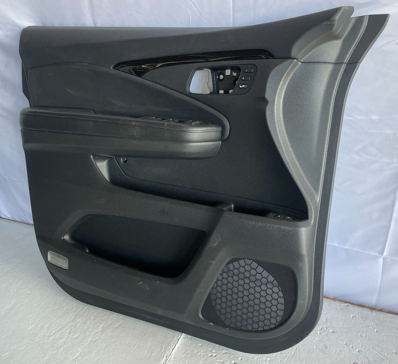 Load image into Gallery viewer, 2016 - 2025 HONDA PASSPORT PILOT FRONT LEFT DRIVER DOOR TRIM PANEL BLACK #105244
