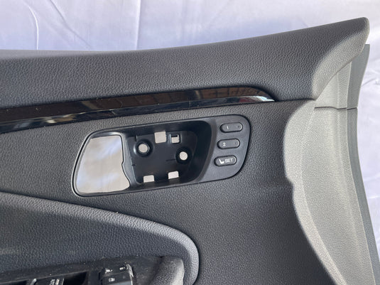 2016 - 2025 HONDA PASSPORT PILOT FRONT LEFT DRIVER DOOR TRIM PANEL BLACK