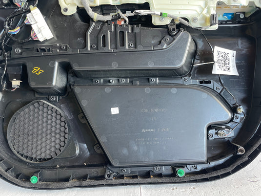 2016 - 2025 HONDA PASSPORT PILOT FRONT LEFT DRIVER DOOR TRIM PANEL BLACK