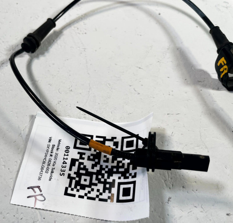 Load image into Gallery viewer, 2020 - 2025 KIA TELLURIDE FRONT RIGHT PASSENGER ABS WHEEL SPEED SENSOR # 114335
