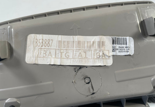 2025 NISSAN ROGUE INTERIOR ROOF OVERHEAD CONSOLE DOME MAP LIGHT LAMP