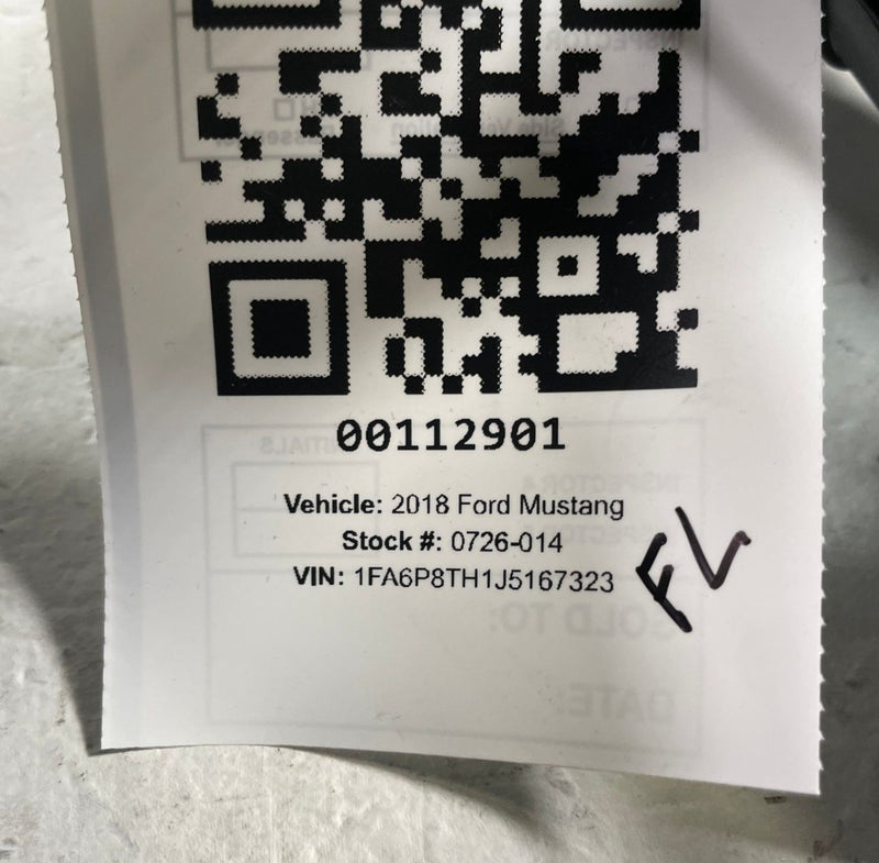 Load image into Gallery viewer, 2018-2023 FORD MUSTANG FRONT LEFT DRIVER SIDE STORAGE COMPARTMENT BOX # 112901
