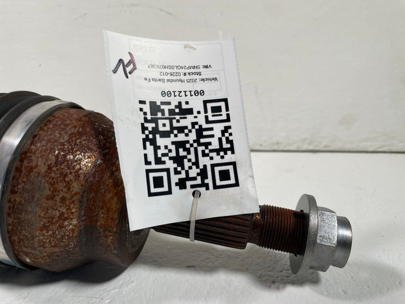 Load image into Gallery viewer, 2021 - 2025 HYUNDAI SANTA FE FWD FRONT LEFT AXLE SHAFT HALFSHAFT 2.5L # 112100
