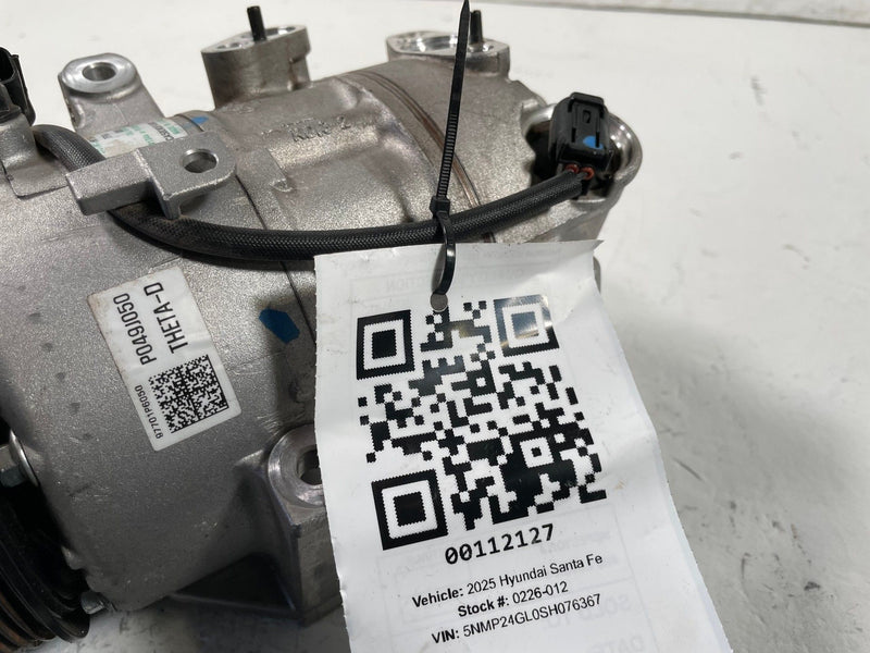 Load image into Gallery viewer, 2024 - 2026 HYUNDAI SANTA FE HVAC A/C AIR CONDITIONING COMPRESSOR 2.5L # 112127
