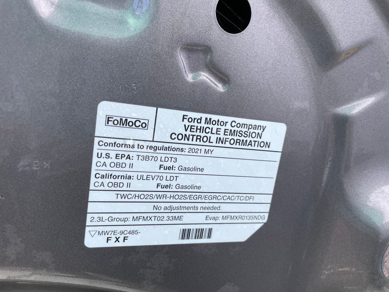 Load image into Gallery viewer, FORD RANGER FRONT HOOD BONNET SHELL ASSEMBLY GRAY (M7) 2019-2023 # 112236
