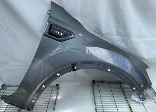 FORD RANGER FRONT RIGHT SIDE FENDER PANEL ASSEMBLY GRAY (M7) 2019-2023