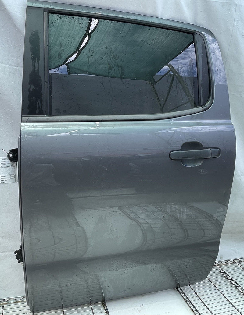 Load image into Gallery viewer, FORD RANGER REAR LEFT DRIVER SIDE DOOR SHELL ASSEMBLY GRAY (M7) 19-23 # 112233
