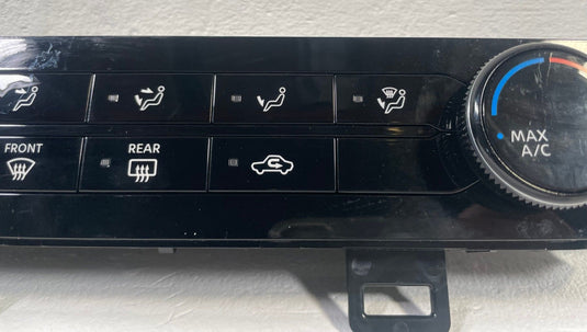 21-25 NISSAN ROGUE S DASHBOARD HVAC TEMPERATURE CLIMATE CONTROL PANEL