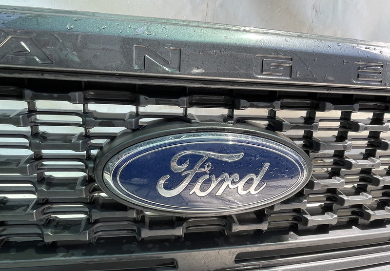 Load image into Gallery viewer, FORD RANGER XLT FRONT BUMPER COVER GRILLE W/O SENSORS GRAY (M7) 19-23 # 112226
