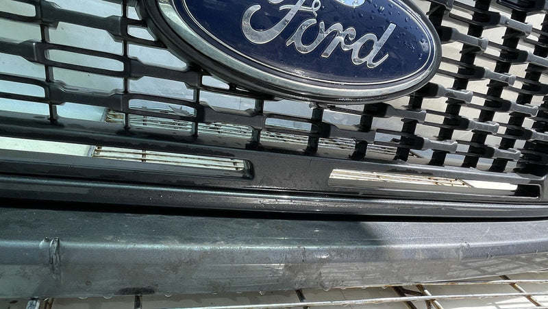 Load image into Gallery viewer, FORD RANGER XLT FRONT BUMPER COVER GRILLE W/O SENSORS GRAY (M7) 19-23 # 112226
